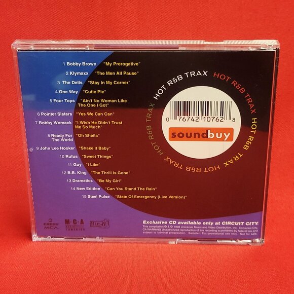 Universal Hot R & B Trax CD 1998 - Picture 2 of 8